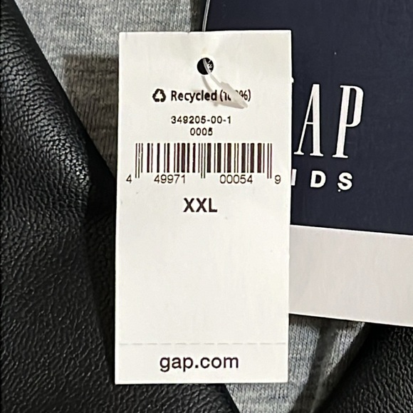 Gap Faux leather jacket with pockets in black - Picture 5 of 5
